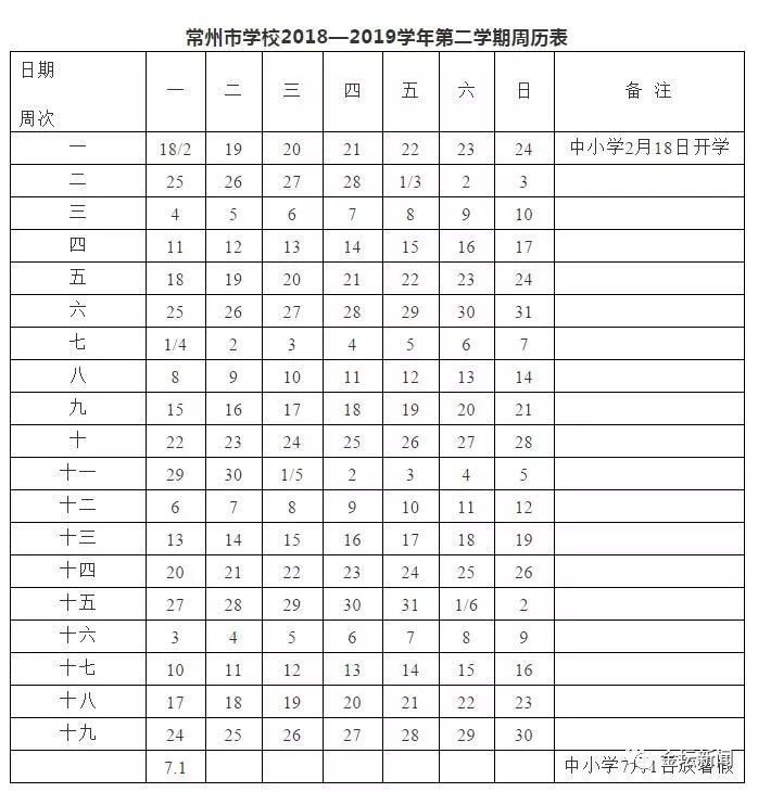 最新!2019年金坛中小学期末考试及寒暑假时间