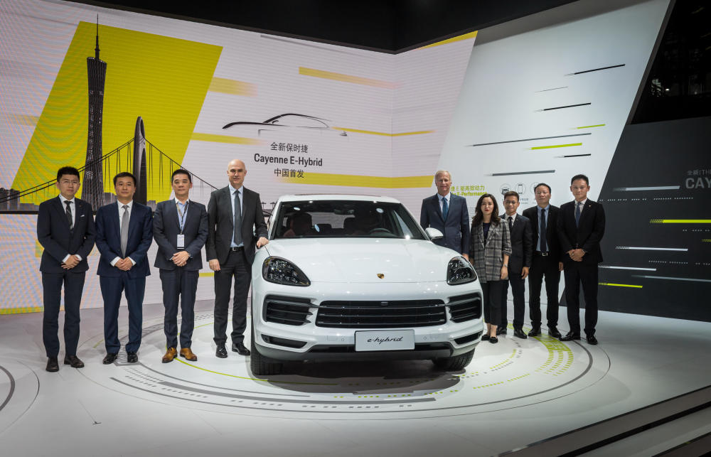 保时捷全新cayenne e-hybrid中国首发