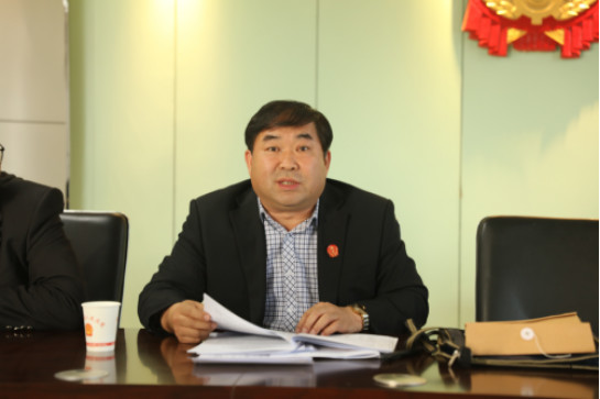 党组书记,院长杨文清主持会议,党组