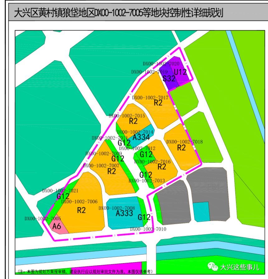 大兴区,详细规划,瀛海镇