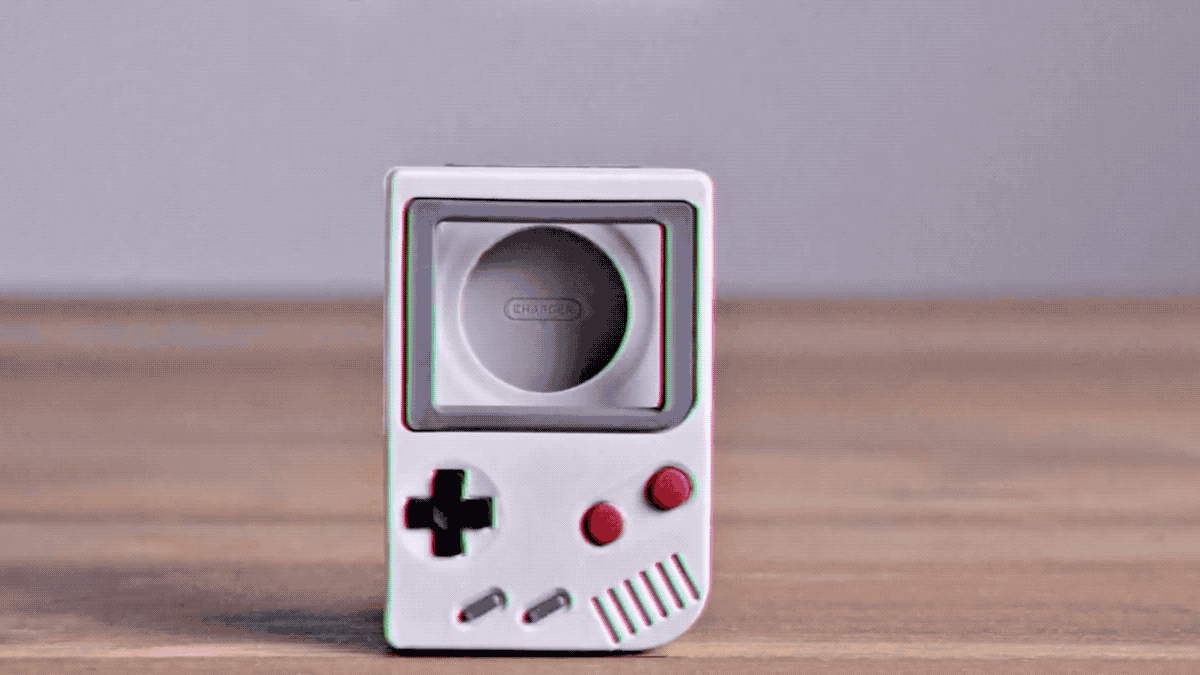 苹果手表用户又可以准备剁手了,怀旧风仿gb充电底座