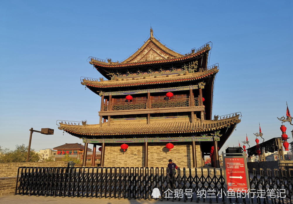 陝西西安,古城牆,歷史,唐朝,旅遊