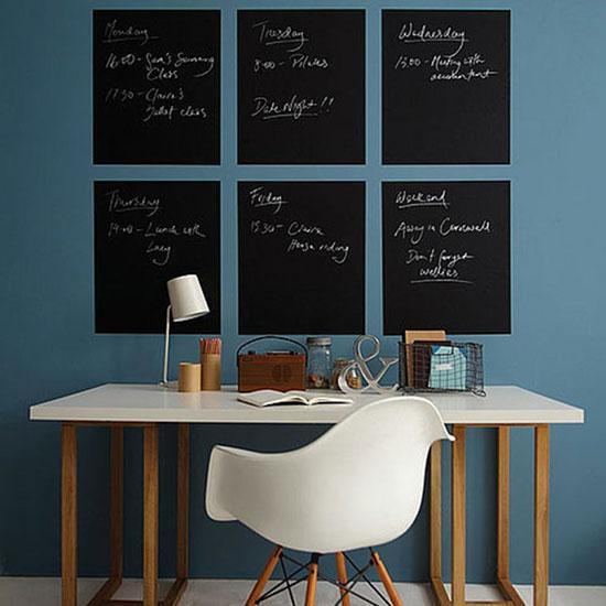 涂鸦特区:创意黑板墙设计