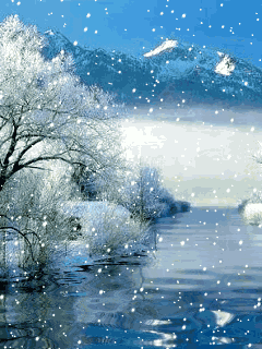 望而生畏 9. 2月15日清晨,漫天雪花飘洒.