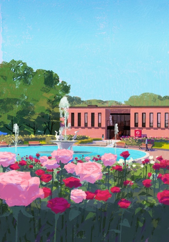 彩梦庄园·插画壁纸:"曾人来人往的这里,是否还能像从前那样"