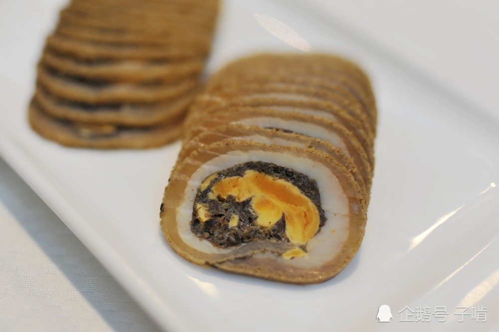 清真馆子的牛肚卷 用料真豪华可惜不能当下酒菜