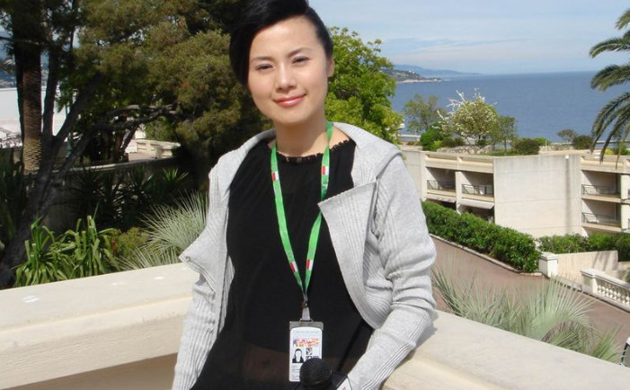 赛车,影视,影视女主持,朱环,主持人朱环