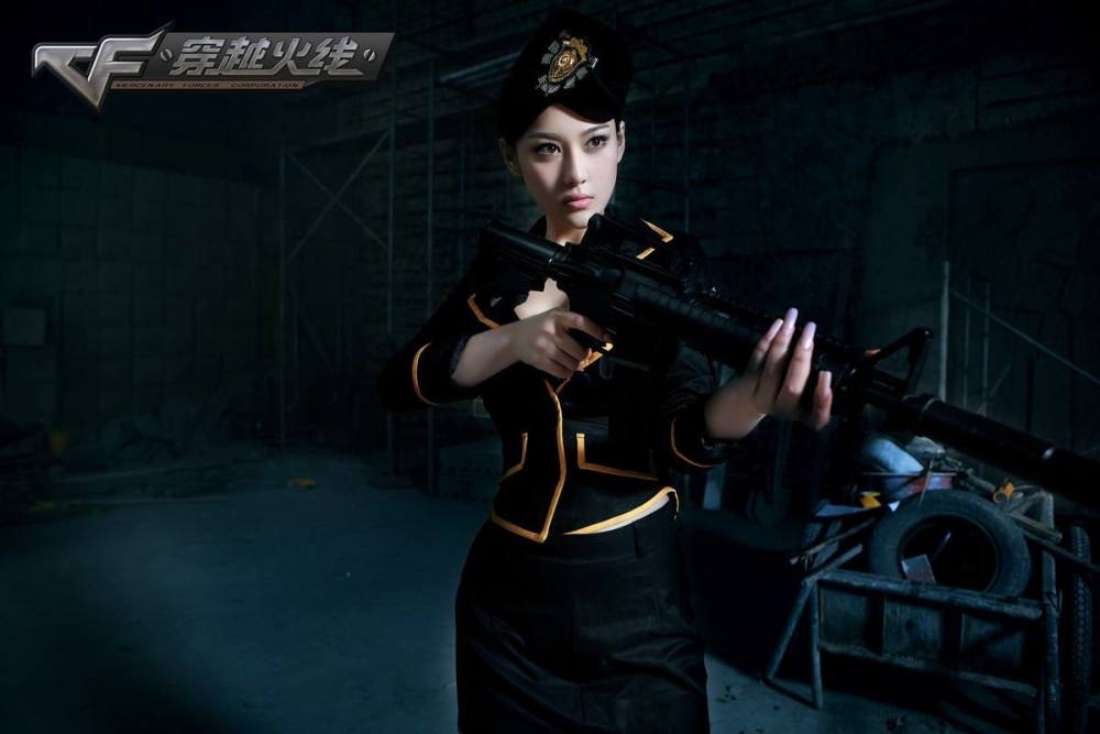 穿越火线三位明星代言夜玫瑰成张馨予艾尚真还原潘多拉