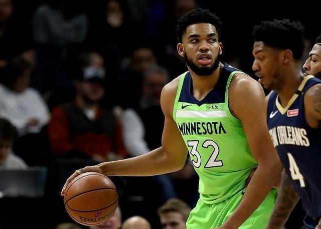 唐斯狂砍27+27 森林狼主场险胜鹈鹕