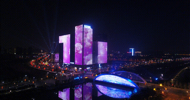 西安这座网红桥刷爆朋友圈 跑男打卡感受光影