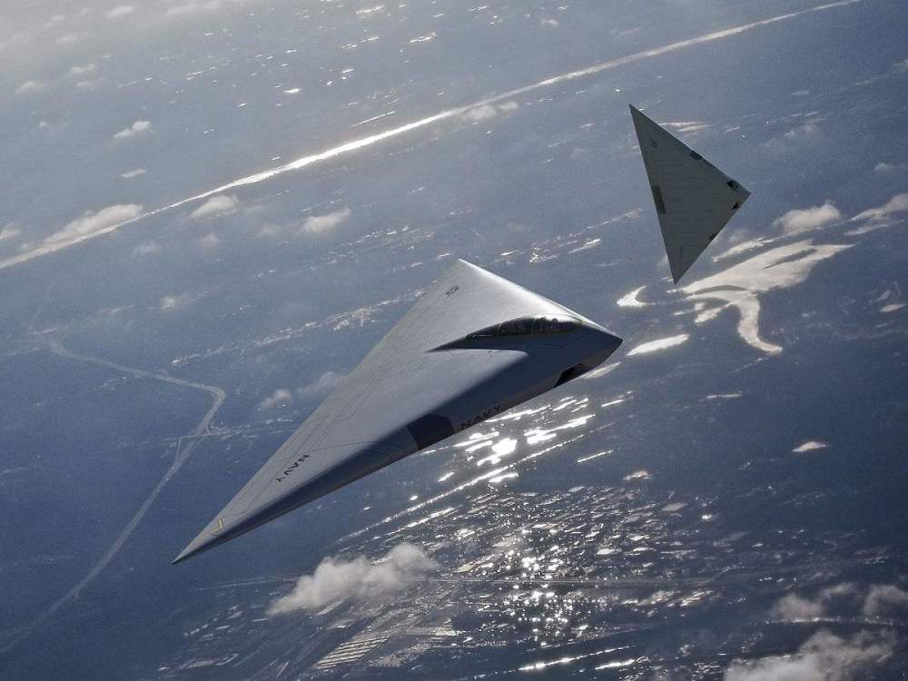 新型隐身战机外表科幻引人注目未来或与歼20搭配作战