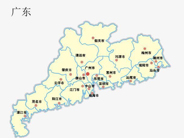 2018年广东各市GDP排名:深圳第一广州第二,梅