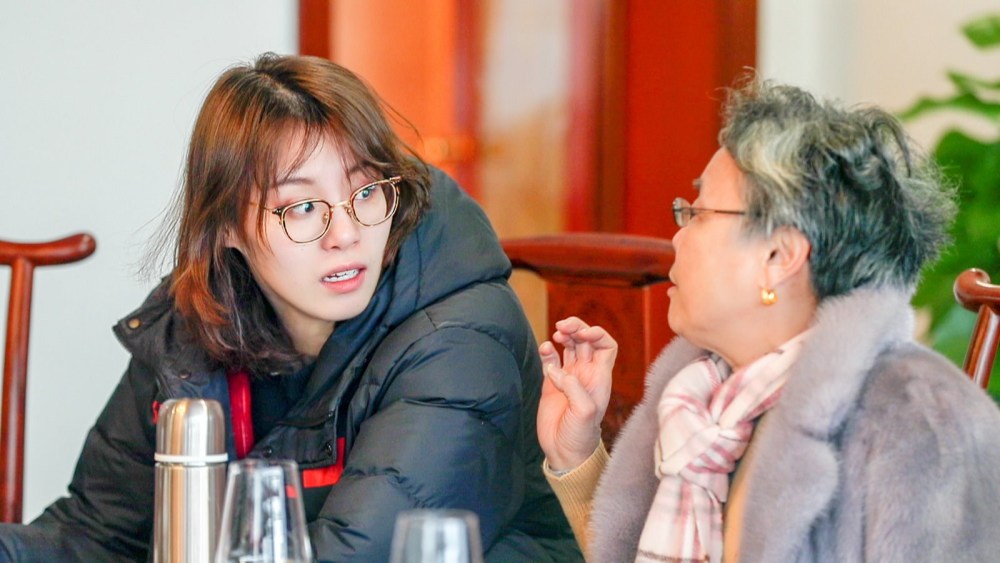 袁姗姗再现神操作,傅园慧《我家那闺女》还原