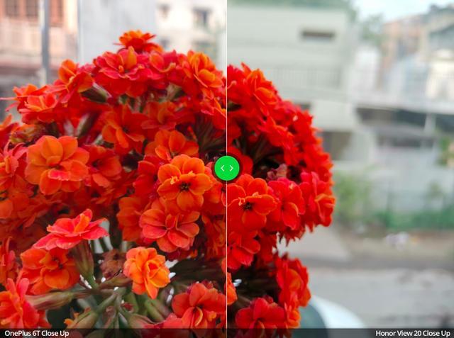 当一加6T遇到荣耀V20,外媒测水滴屏和钻孔屏