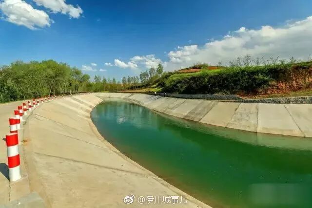 伊川人,陆浑灌区2019年春灌开始,历时约25天!