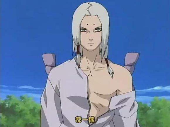 火影中另一对不一样的桃白组合,君麻吕和大蛇丸