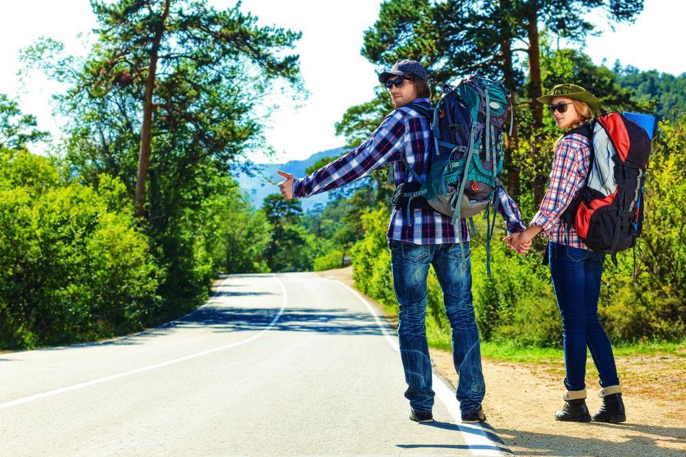 外出旅游,箱子,行李箱,外国人,背包