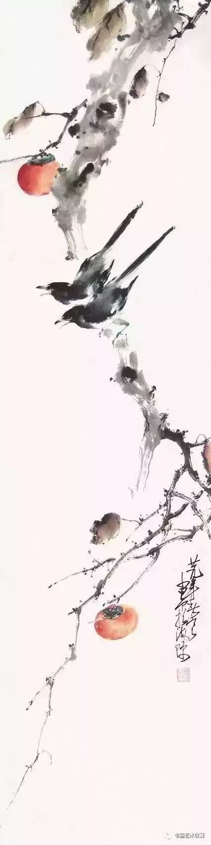 花鸟画|八大画派，30位现代名家最赏心悦目的花鸟画！