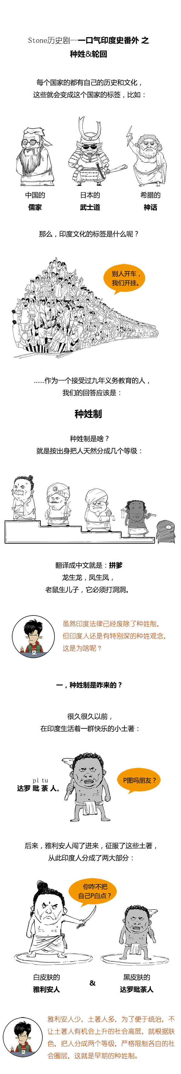 印度种姓制度:雅利安人为压制印度土著,强行以肤色划分阶层