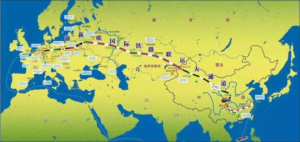 西安港的野心,整合全国中欧班列