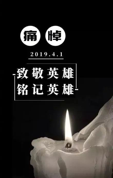 沉痛悼念救火英雄高继垲及在凉山森林火灾中牺