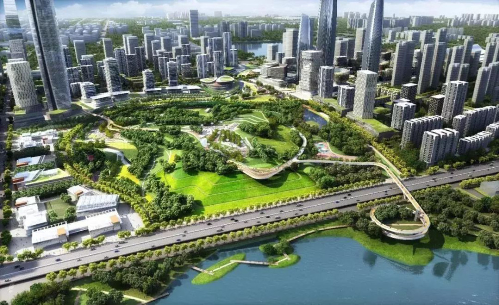 杨春湖高铁商务区建设提速洪山高铁之心迎新进展