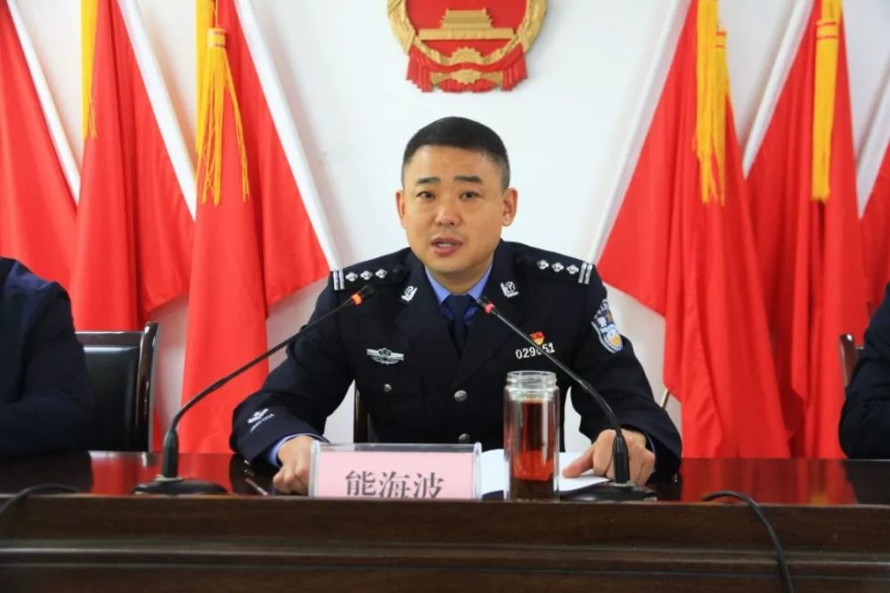 熊海波局长到兴隆镇开展扫黑除恶专项斗争宣讲