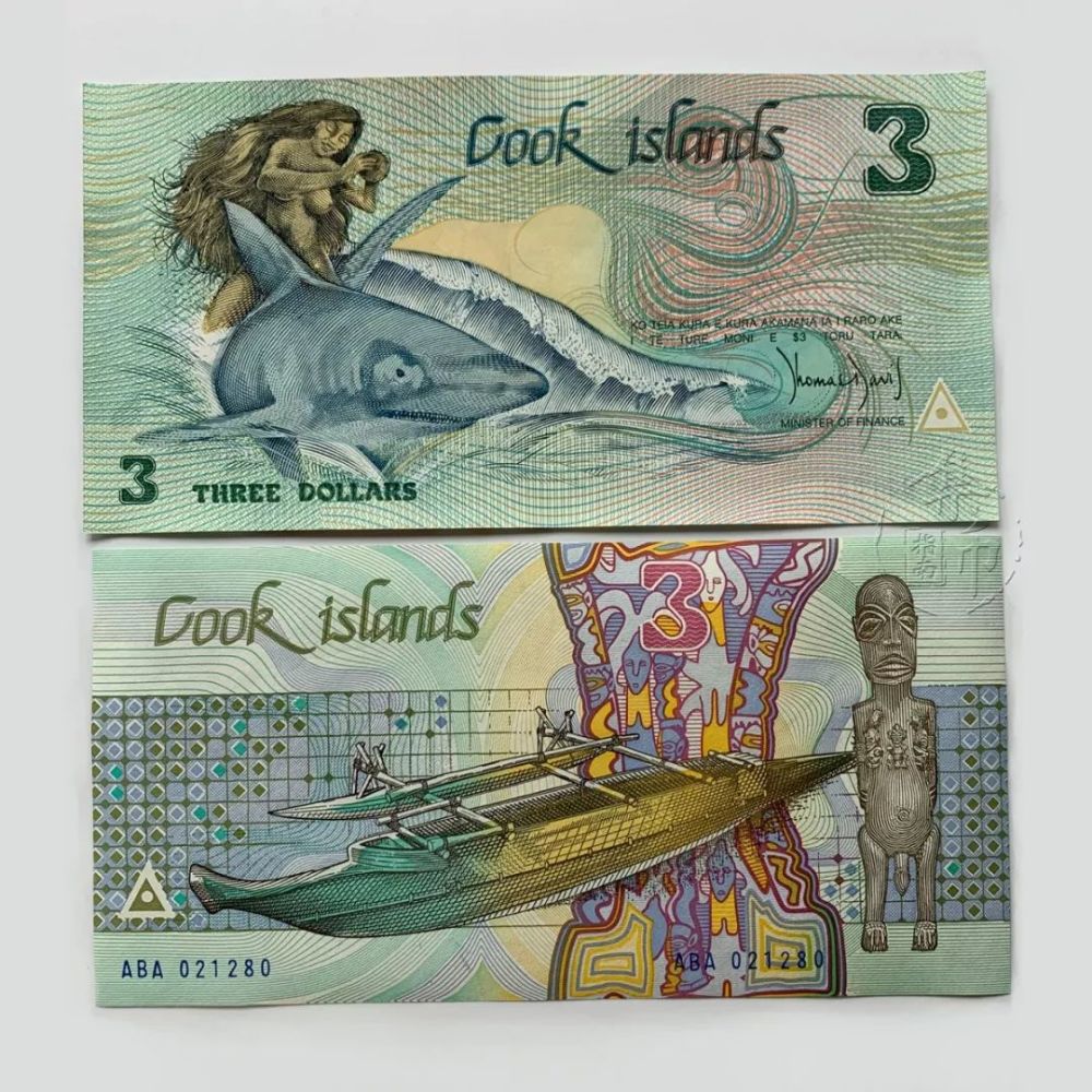 库克群岛纸币图片