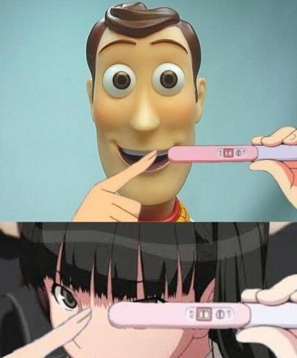 动漫中的各种验孕图集卡卡西竟然用写轮眼验孕