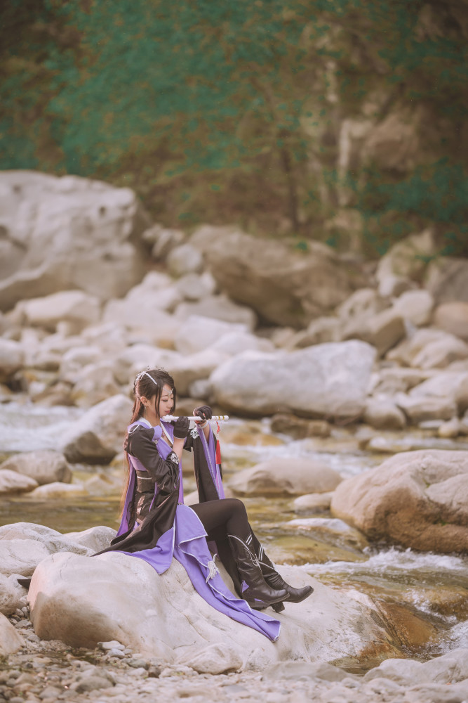 剑侠情缘3 万花成女 cosplay