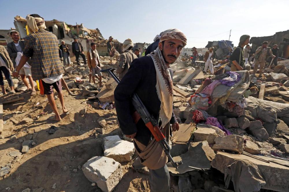 也门内战图片