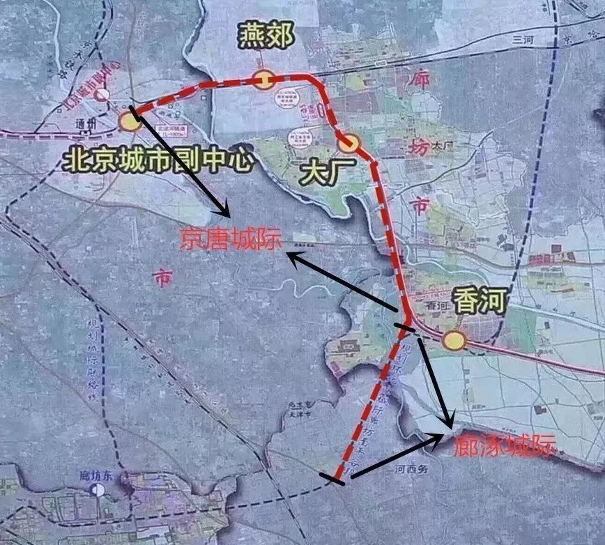 通州和北三縣快注意啦!通武廊輕軌又出新消息了!