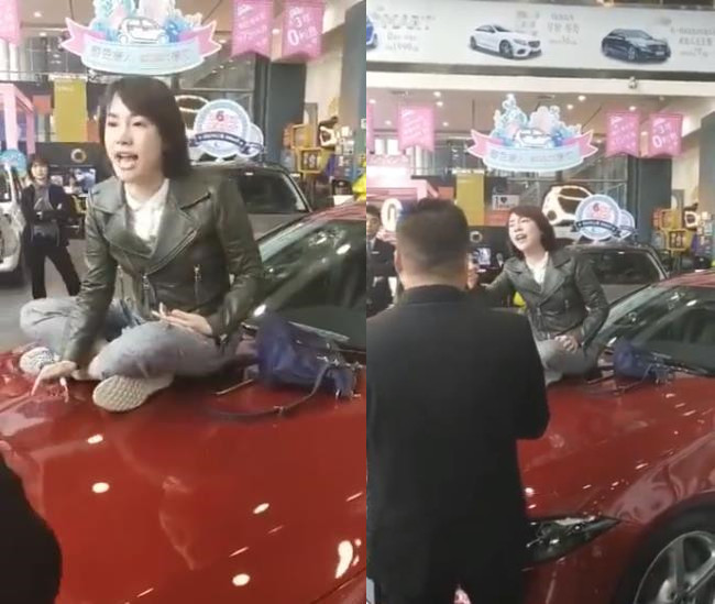 新奔驰没开出店就漏油,4s店说按三包换发动机