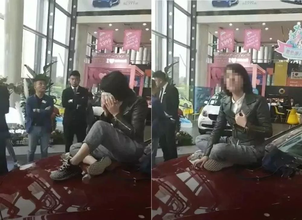 66万奔驰新车没开出店就漏油 女车主哭诉维权