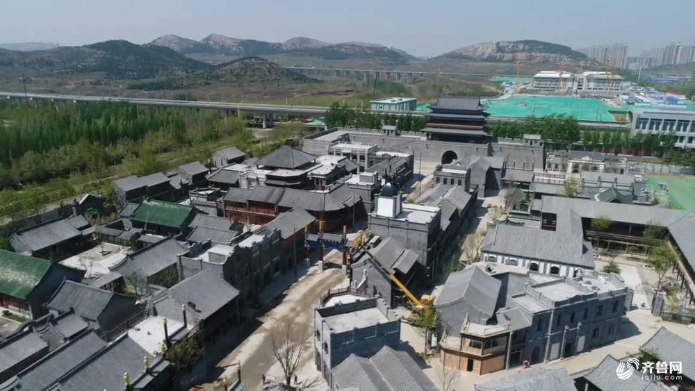 华谊兄弟电影城老济南街主体基本完成5月迎剧组