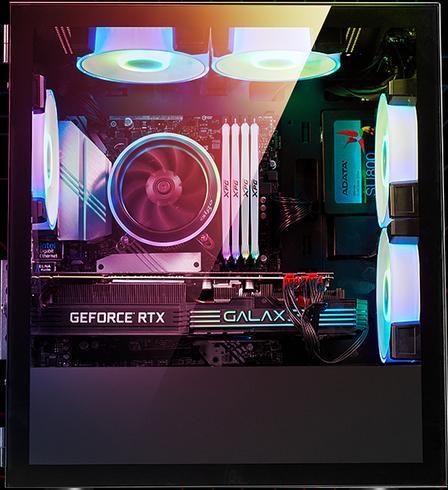 爱国者yogo m1黑色机箱,幻影你的梦想