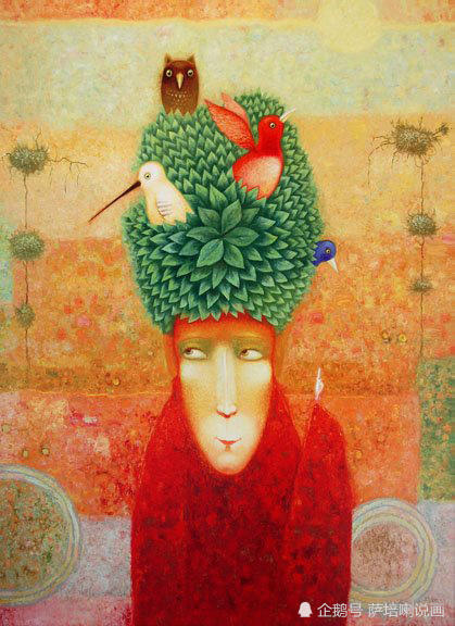 从夸张变形中发现美,立陶宛画家arunas zilys人物画作品欣赏