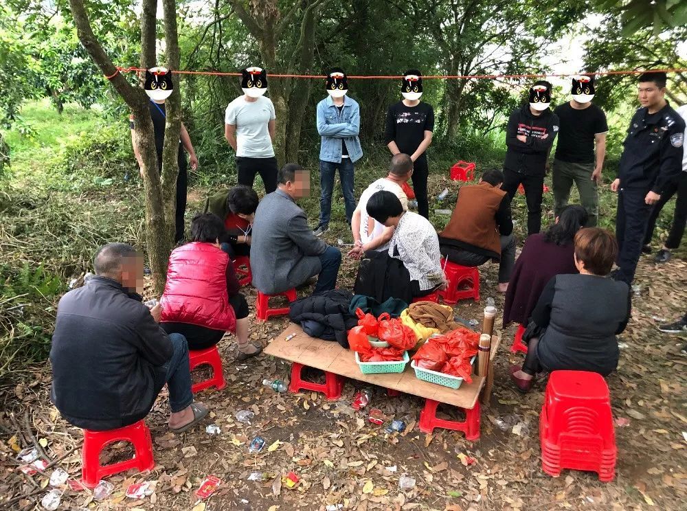 抓赌了!漳州警方抓获涉赌人员145人,处罚346人