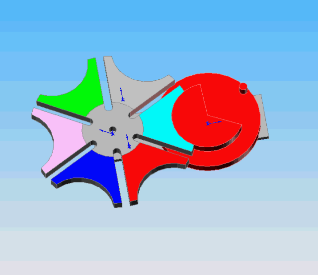 间歇运动机构不好理解这个解释很通俗