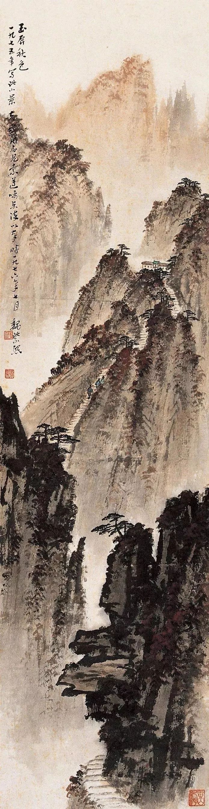 山水图|100幅精品山水图！这才叫好山好水，真是美不胜收！