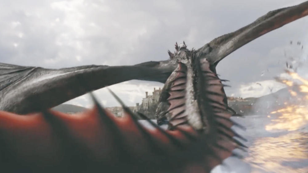 《权力的游戏》魔龙狂舞,龙妈疯王,网友:二丫诠释人族脆弱