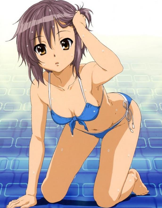 最适合穿泳装的二次元妹子火影死神海贼王落榜