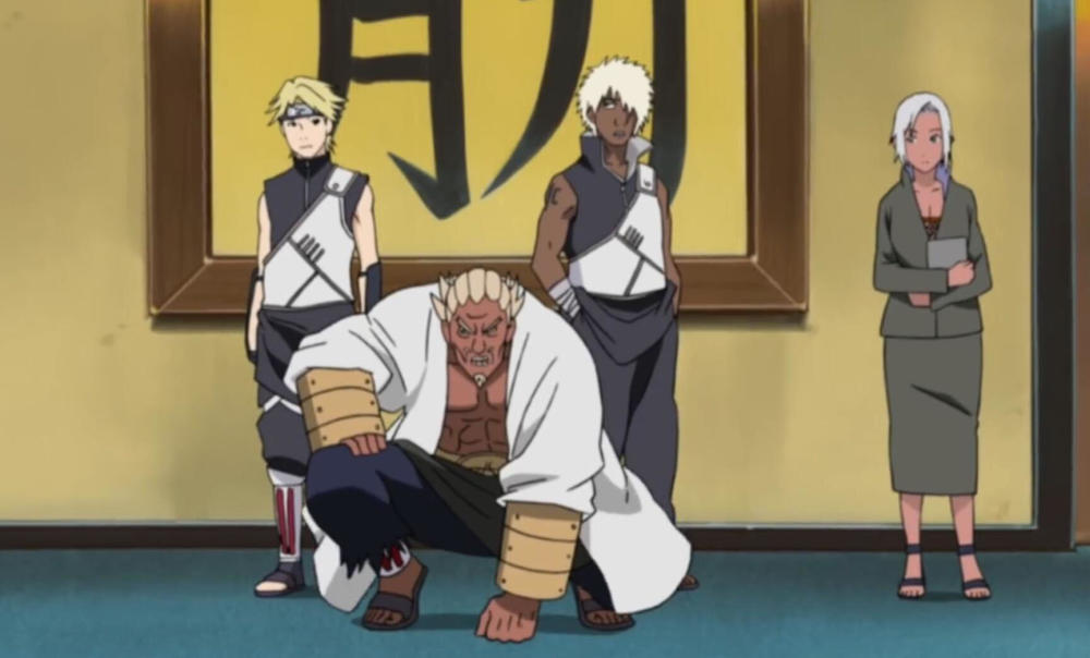 五影离村参加会议,风影整个村子来送,水影有1个小队,火影呢?