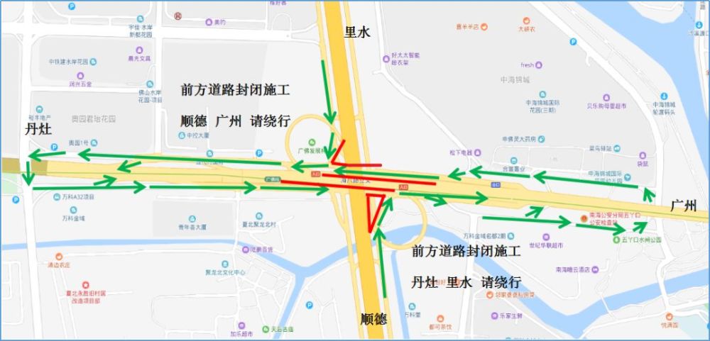 一环海八路辅道有新交通管制!持续半年,不想被堵速戳