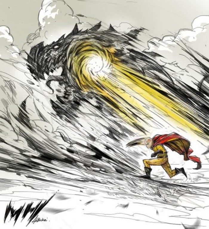 一拳超人,四大龙级怪人,没有一个能逃出琦玉老师的手