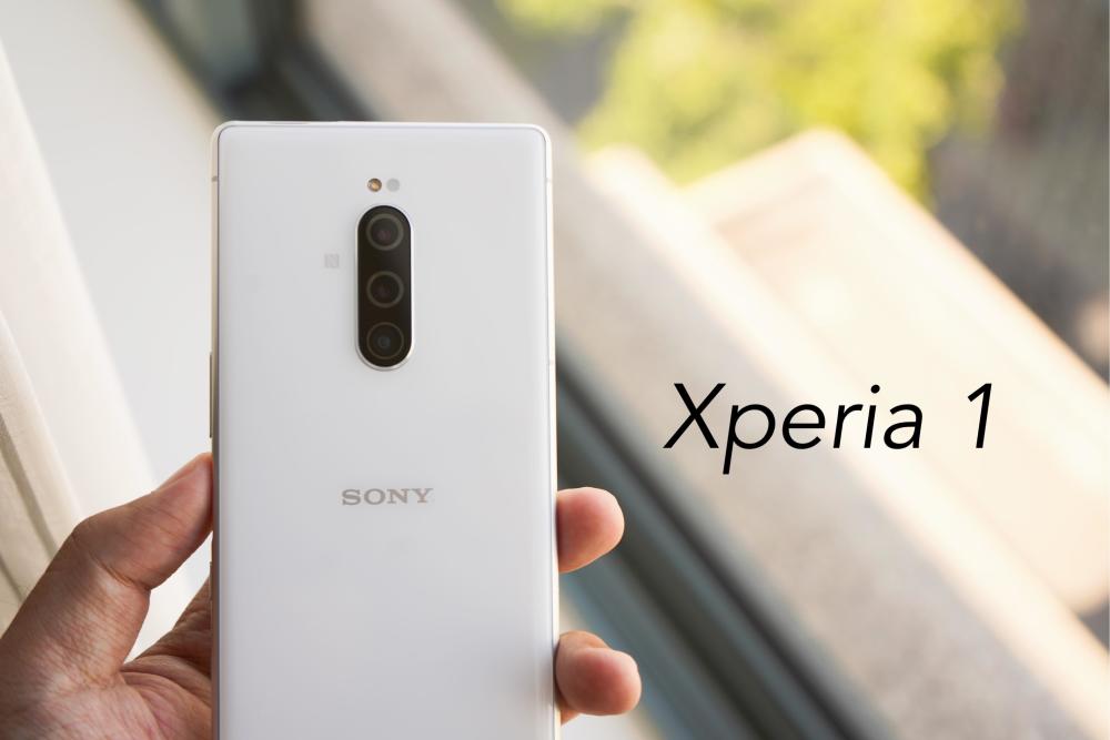 搞机零距离索尼xperia1开箱这个白色后盖设计真好看