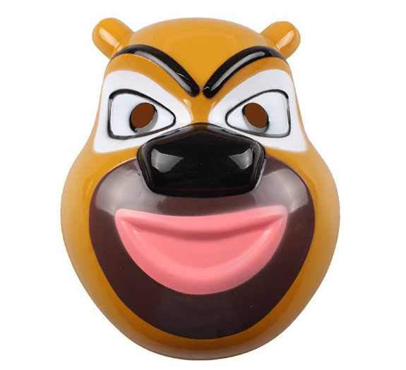 熊出没"面具"火了,熊二坏笑有喜感,看到光头强后:谁敢戴?