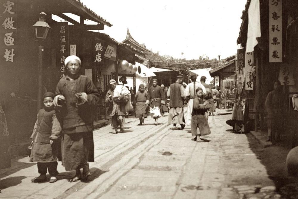 清末四川老照片,昔日的成渝万生活