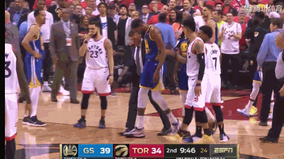 水花合取57分勇士胜猛龙扳成2-3 杜兰特只打11分钟再伤退