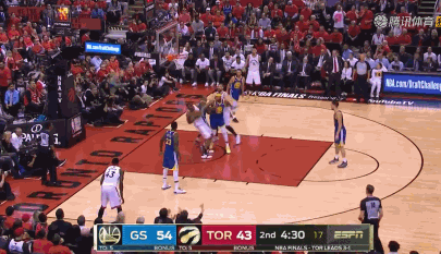 水花合取57分勇士胜猛龙扳成2-3 杜兰特只打11分钟再伤退